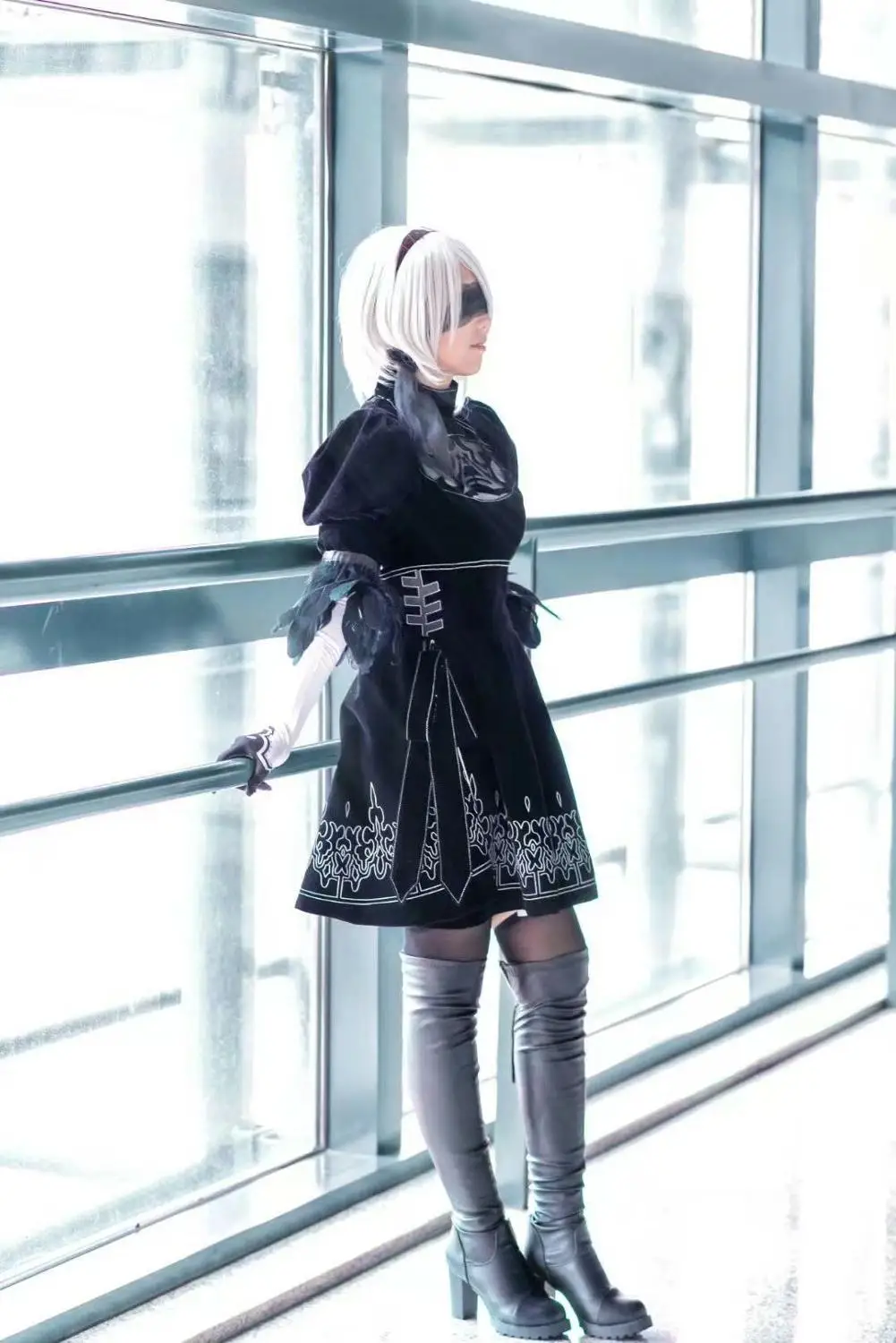 Женский карнавальный костюм Nier Automata новый игровой наряд на карнавал Хэллоуин для