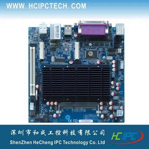 HCIPC M425-3 HCM42X61F Intel Atom D425 Mini ITX материнская плата PCI.6COM GPIO 2MiniPCIE 8USB 1LAN PCI LVDS + VGA.LPT 1DDR3 12VDC |