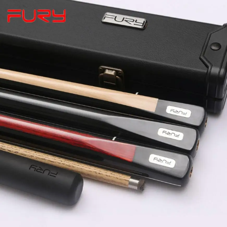 

FURY MC 3 4 Snooker Cue 10mm Tips Ash Shaft 3 Butt Colors Options Snooker Cues Case Set Handmade Billiard Stick Kit China 2019