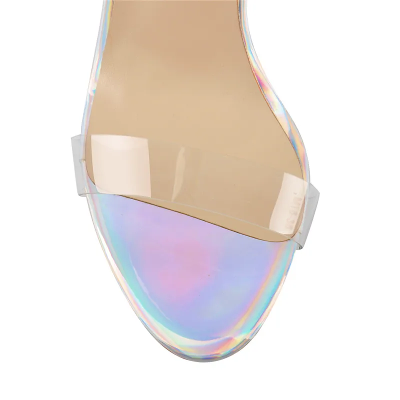 Onlymaker женская обувь на высоком каблуке 12 см Ремешок щиколотке туфли с открытым