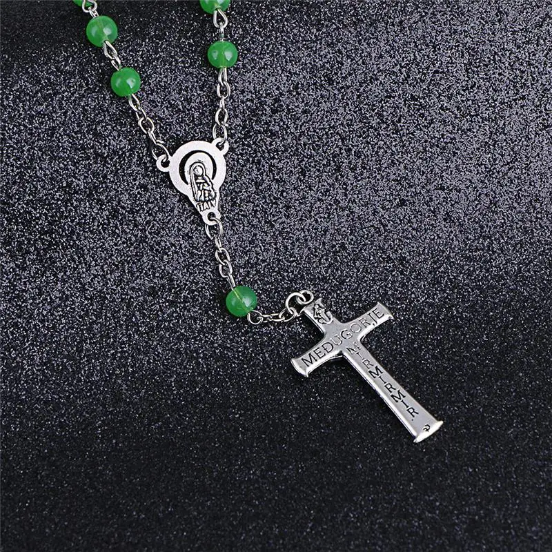 Женская цепочка с бусинами 6 мм|Плетеные браслеты| |