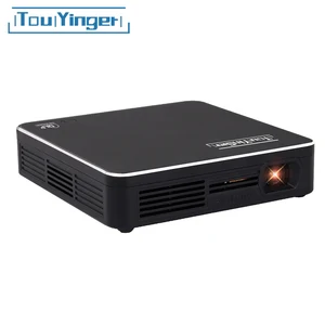 Цифровой карманный проектор Touyinger S7, USB зеркальное отображение, портативный проектор для смартфона, домашний кинотеатр, поддержка 1080p, видеопроектор, аккумулятор