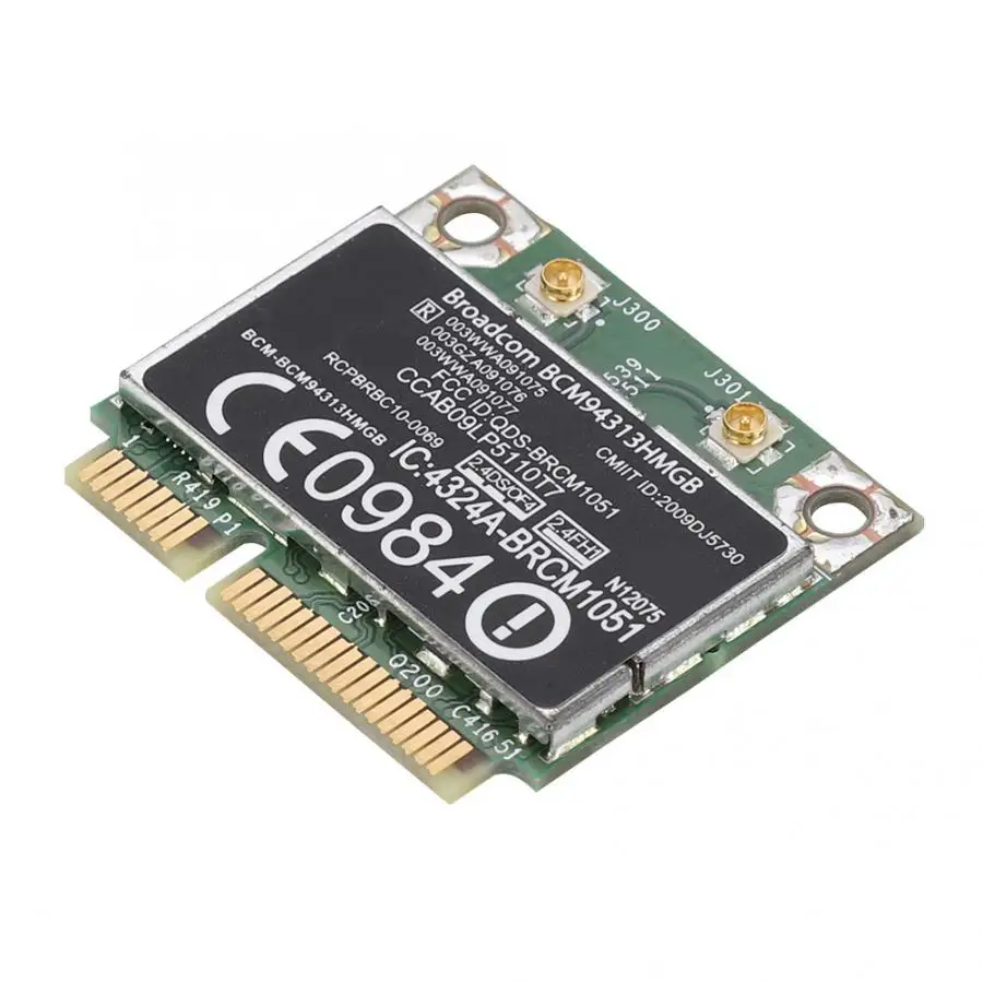 Сетевая карта Bluetooth 2 4G/150M для Broadcom BCM94313HMGB 300M сетевая Bluetooth3.0 PCIE серии HP G4/CQ43|Сетевые