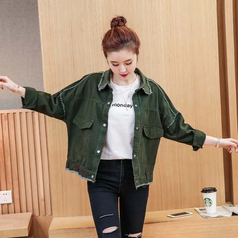 Куртка женская весенняя с длинным рукавом|Женские куртки| |