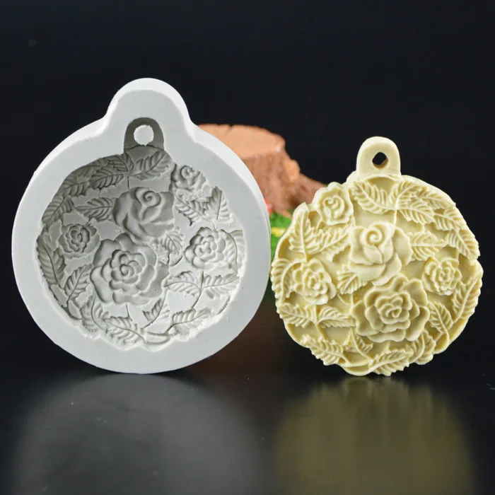 Силиконовая форма для мыла Rose Craft 3D формы рукоделия полимерная глина свечей Fondant
