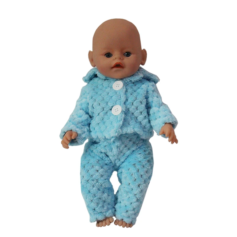 Одежда для кукол синего цвета размер 43 см одежда и аксессуары лучший подарок на