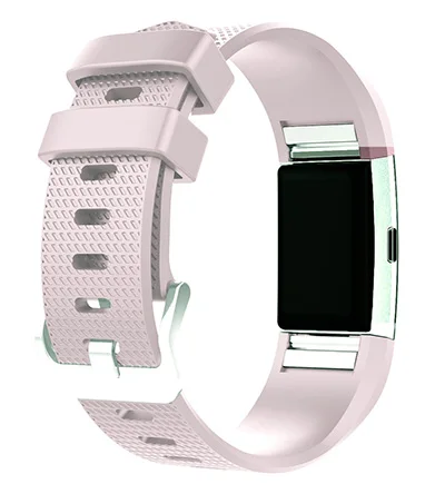 Мягкий Силиконовый Браслет Смарт-часы для браслета FitBit Charge 2 ремешок сменный браслет наручных часов ремешок для умных часов ремешок красочный - Цвет ремешка: Lavender purple