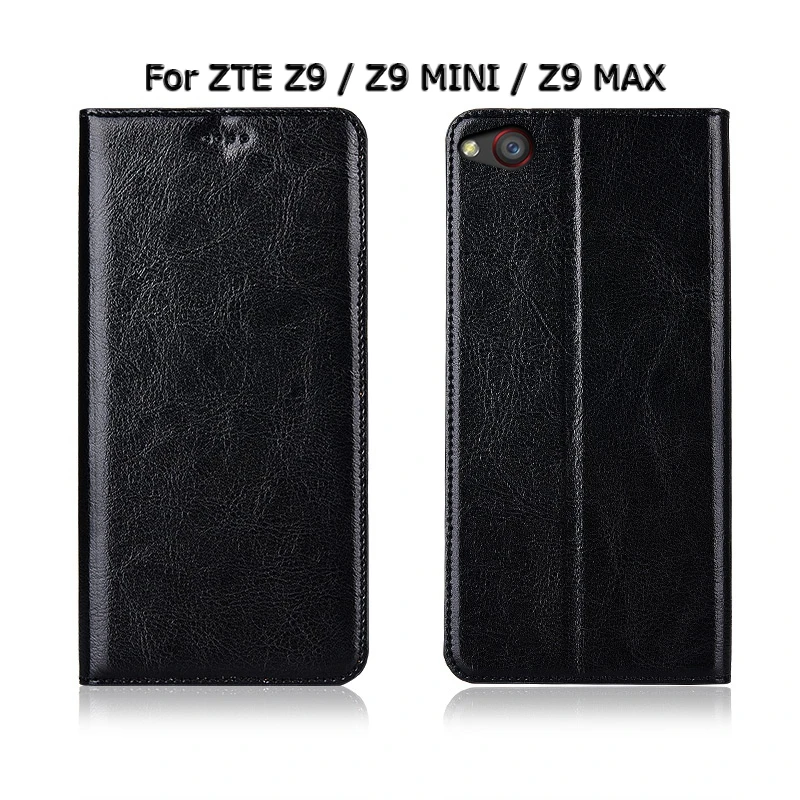 Натуральная телячья кожа чехол для zte Нубия Z9 Z11 мини S Max Магнитная чехол стенд флип чехол телефона