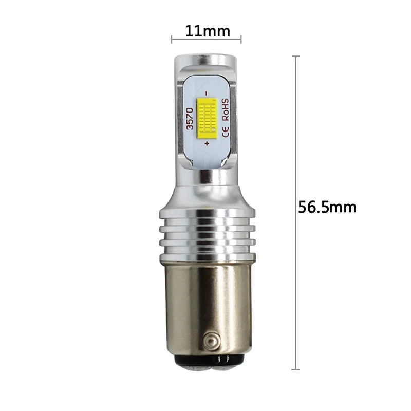 Viewi 2X P21W 1156 1157 BA15S BAY15D супер яркий 72 Вт Авто Грузовик автомобиля 12 В 24 Back Up Light Reverse