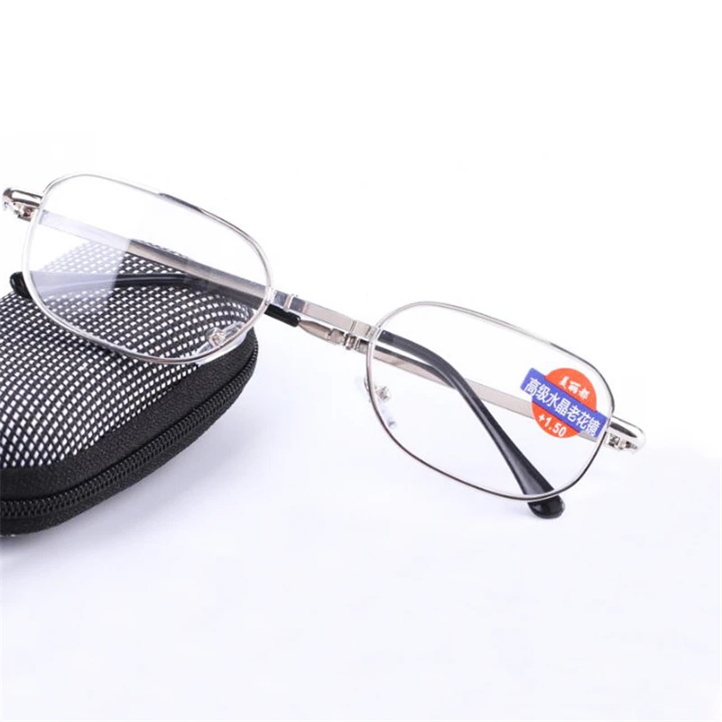 Небьющиеся стеклянные линзы SUMONDY складные очки для чтения мужчин и женщин