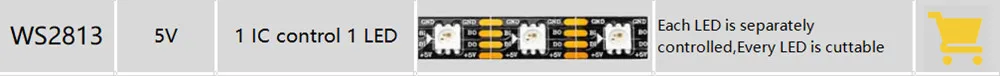 Новейший WS2815 DC12V(WS2813) RGB Светодиодный точечный светильник, индивидуально адресуемый двухсигнальный умный светодиодный пиксельный светильник