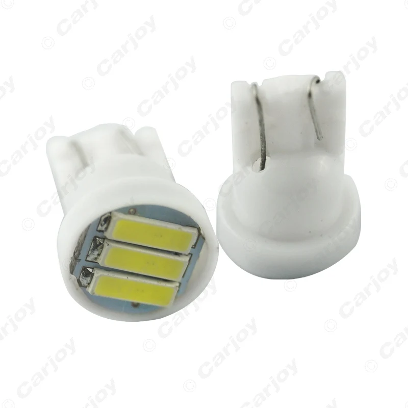 LEEWA 5 шт. супер белый 1 Вт T10 194 168 W5W 7014/7020 3SMD автомобильный боковой Клин хвост