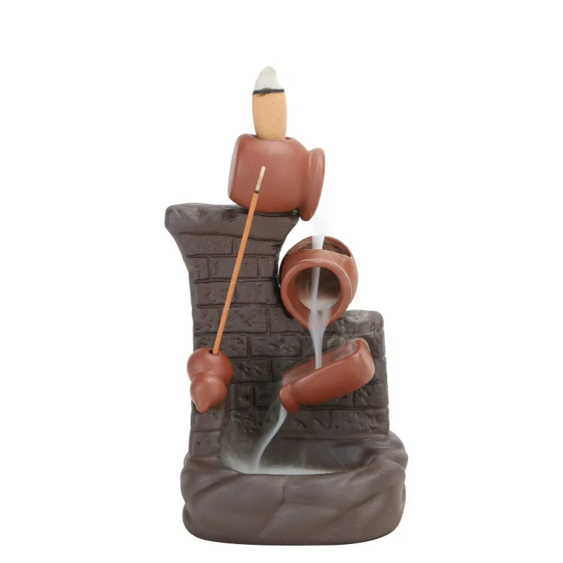 Курильница для благовоний backflow креативная курильница из сандалового дерева