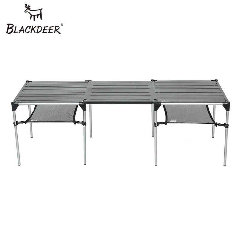 HL-BD11827106 BLACKDEER портативный складной стол Кемпинг Туризм стол путешествия на открытом воздухе Пикник алюминиевый сплав складной Ультра-светильник - Цвет: HL-BD11827106