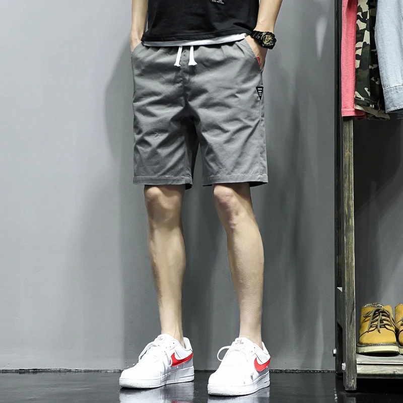 

Summer Casual Shorts Men Cotton Short Pants Fashion Streetwear Shorts Bermuda Homme Short Dropshipping 2019 Brand Clothing