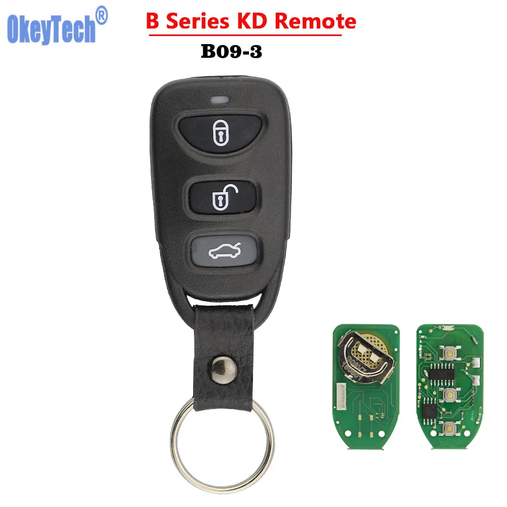 OkeyTech B Series B09 Universal 3 Buttons Control KD Remote Keys For KIA/Hyundai KD900/KD900+/URG200 Car | Автомобили и мотоциклы