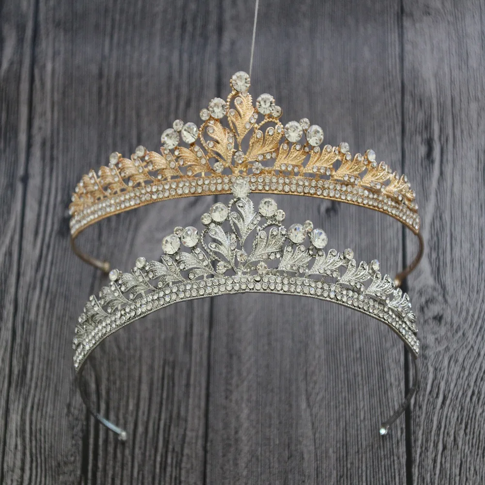 

Hot Wedding Bridal Crystal Prom Princess Hair Tiara Crown Hair Accessories 2018 Hot Sale