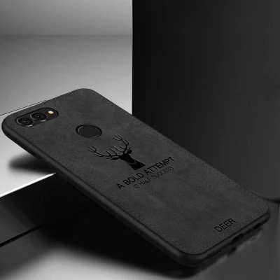 Для huawei GR5 чехол мягкий чехол для телефона для huawei GR 5 Защитная крышка G R 5 ткань+ ТПУ чехол s оболочка задняя крышка - Цвет: P Smart