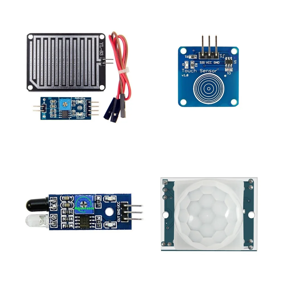22-в-1 Сенсор модуль Наборы для Arduino Сенсор Raspberry Pi IoT обучения для начинающих Starter Kit(Учебное пособие в комплекте