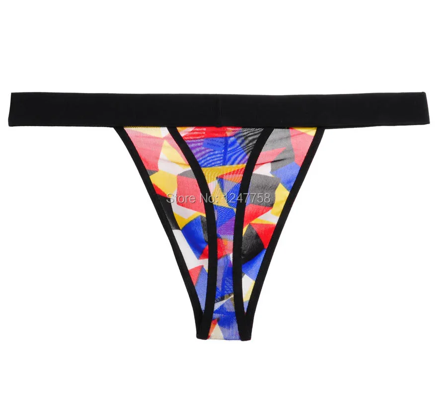 Мужские стринги из микро-пряжи Т-образные Трусы-танга бандаж на пряжке джоки для