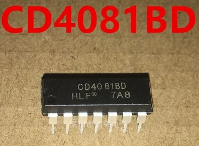 

10 шт./лот CD4081 CD4081BE CD4081BD DIP-14 лет, новый оригинальный