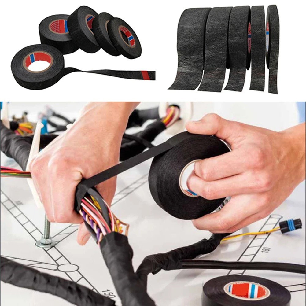 Рулон термостойкой изоляционной ленты для проводов тканевая ткань