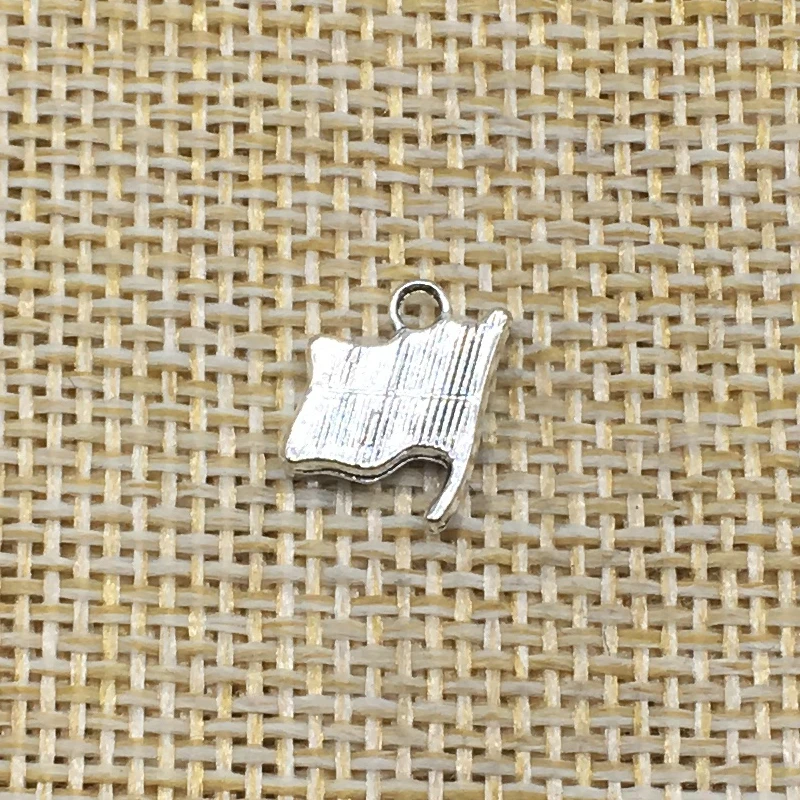 50 шт. подвески в виде американского флага|charm antique silver|charms antiqueflag charms |