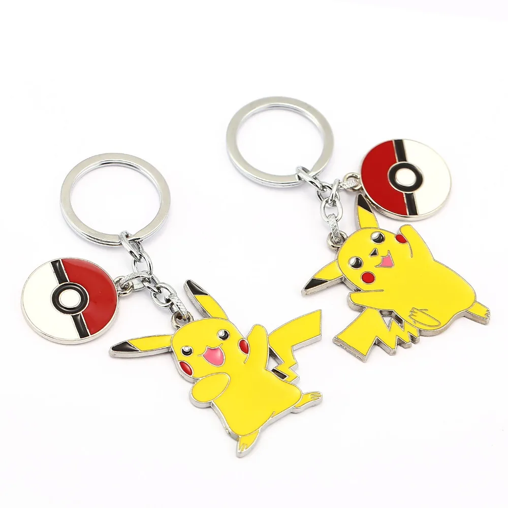 2017 Покемон Go Брелок Poke Бал Пикачу Брелоки Держатель Подарочные Монстры Chaveiro