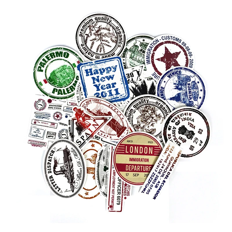 60 шт./лот Ретро путешествия посадочный талон воздушные билеты креативный чемодан
