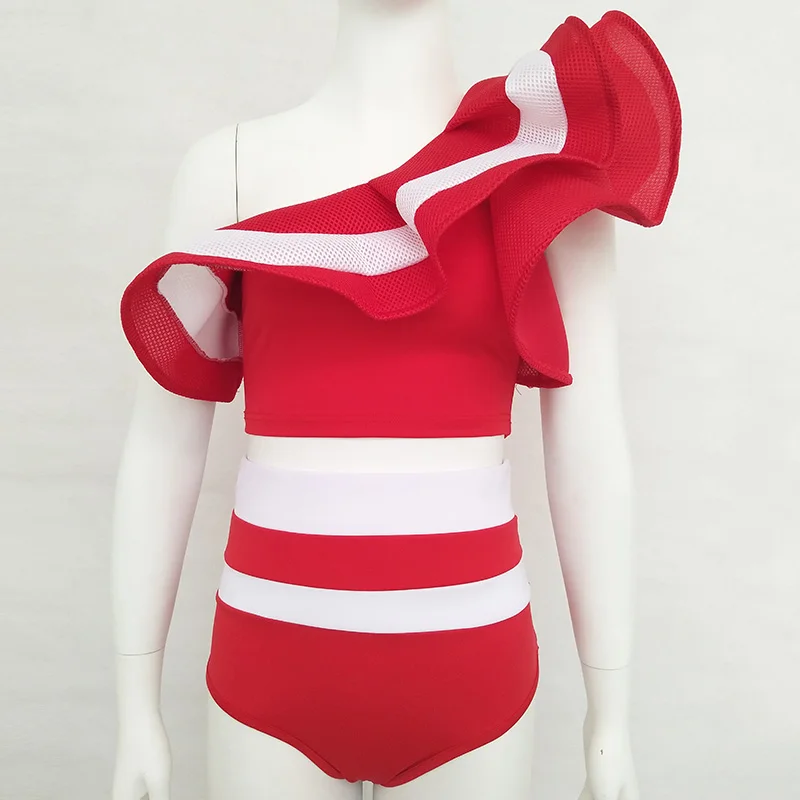 Комплект из двух предметов с оборками и укороченным топом комбинезон женское