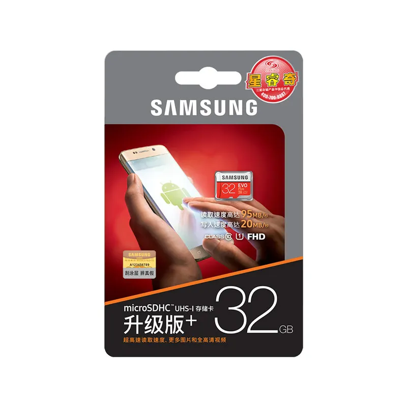 Samsung Micro Sd карта памяти 128 Гб 64 ГБ 32 класс 10 TF флэш память SD C10 SDHC/SDXC U3 UHS I для