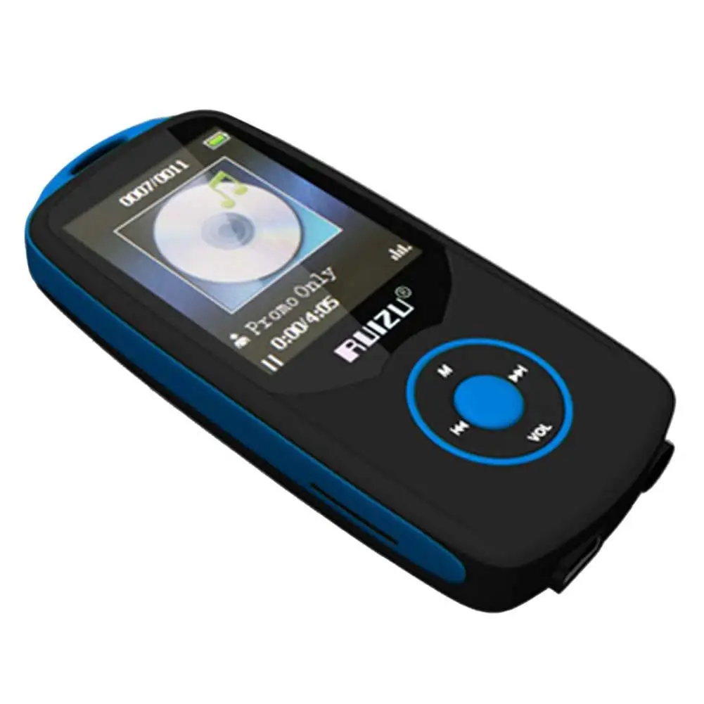 Новый оригинальный RUIZU X06 MP3 плеер с 1 8 дюймов Экран 4 ГБ Высокое качество без