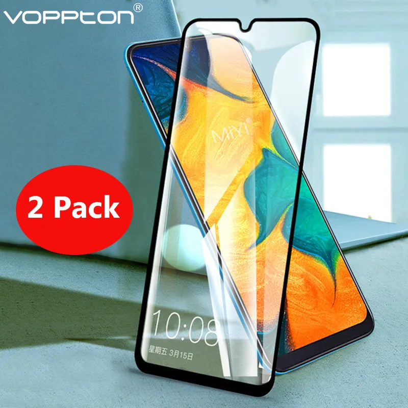 2 шт Защита экрана для Samsung Galaxy A30 A50 против царапин 2.5D Взрывозащищенная пленка из