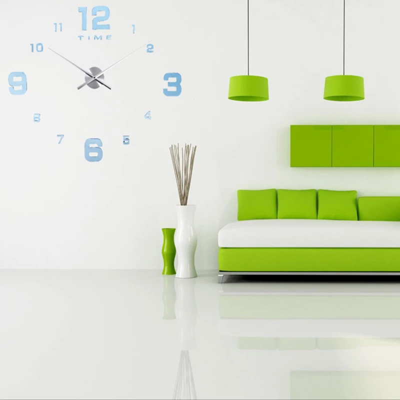 Бренд высокого качества часы 3D DIY настенные акриловые Рождественские подарки