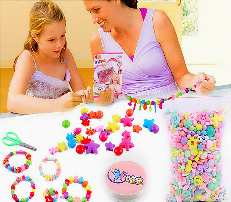 Сделай Сам игрушки ручной работы из бисера обучающие для детского сада ожерелье