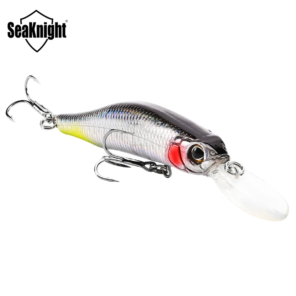 SeaKnight бренд SK022 серия Suspending Minnow жесткие рыболовные приманки 1 шт. 0-1 5 м глубина 9 г 80