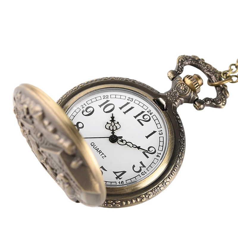 Ретро Бронзовый Швейцария деревня крупного рогатого скота дизайн кварцевые