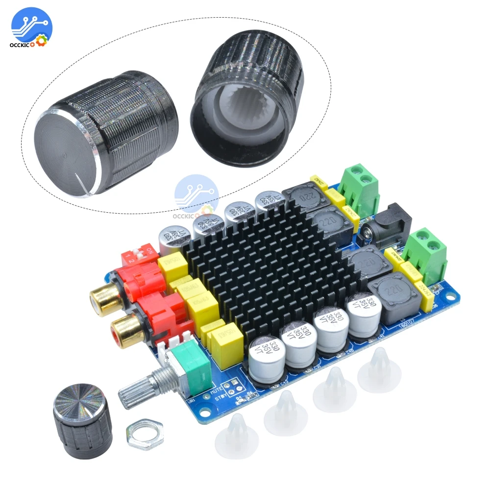 TDA7498 цифровой аудио усилитель плата DC 24 V 2*100 W высокой мощности двухканальный