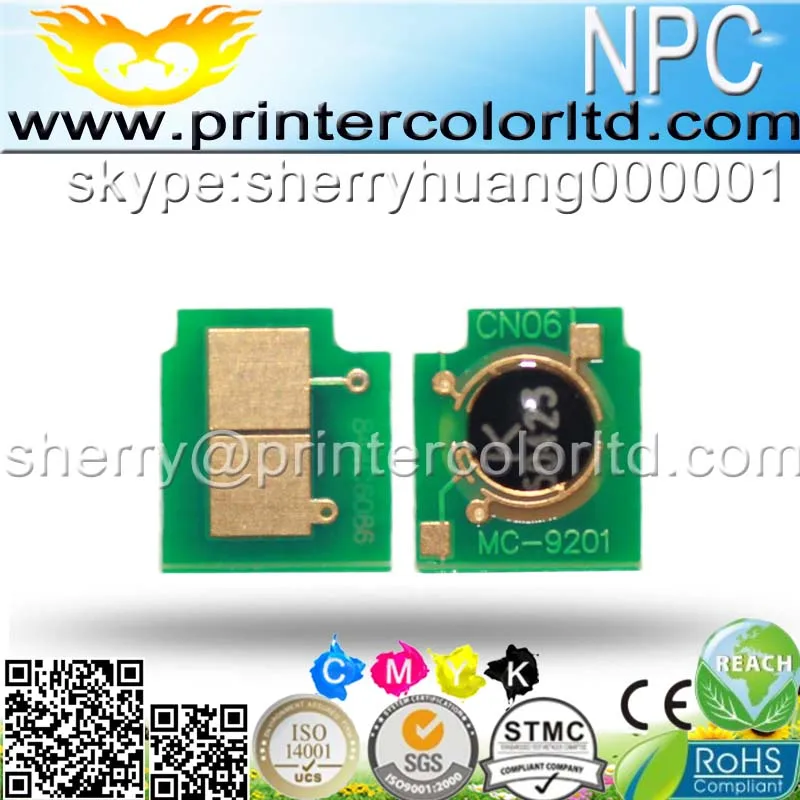 Горячее предложение! Распродажа! Совместимый чип тонера используемый для HP Color