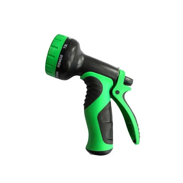 Water spray gun Высокое качество 25FT-100FT садовый шланг расширяемый волшебный, резиновый легкий износостойкий пластиковый шланг для полива сада - Цвет: Water spray gun