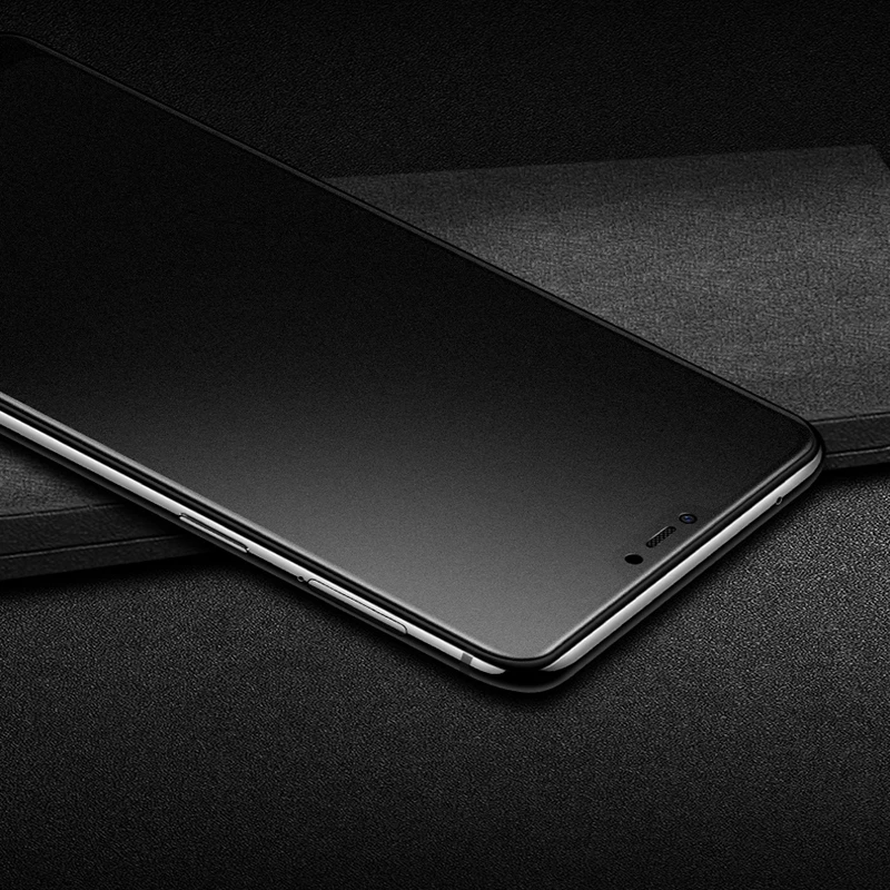 Exunton For OPPO realme C1 2.5D Full Cover Matte Frosted Tempered Glass realmeC1 Anti-finger Screen Protective Film | Мобильные