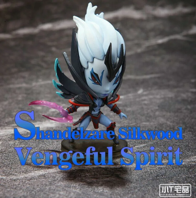 Новинка 2015 4 дюйма шт. набор из Dota 2 Slark маленький Люцифер мстительный дух горячая