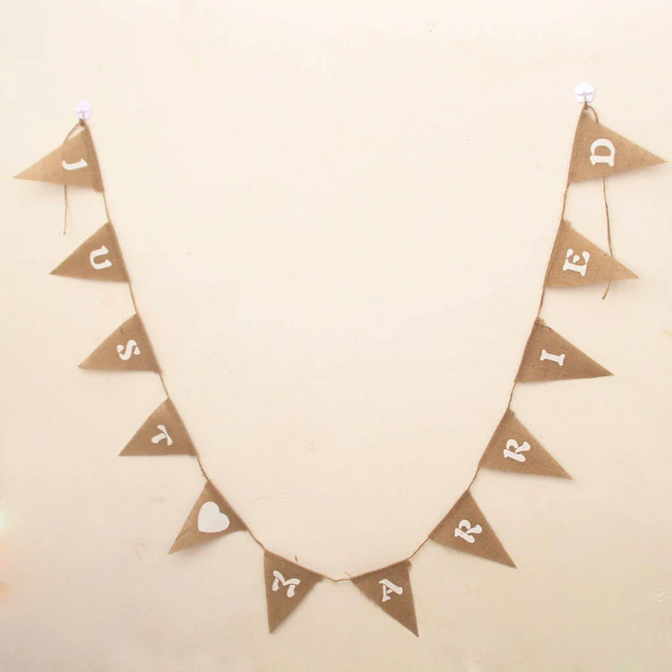 Открытки для вечеринки в честь рождения ребенка баннер с льняным флагом Cindy Bar