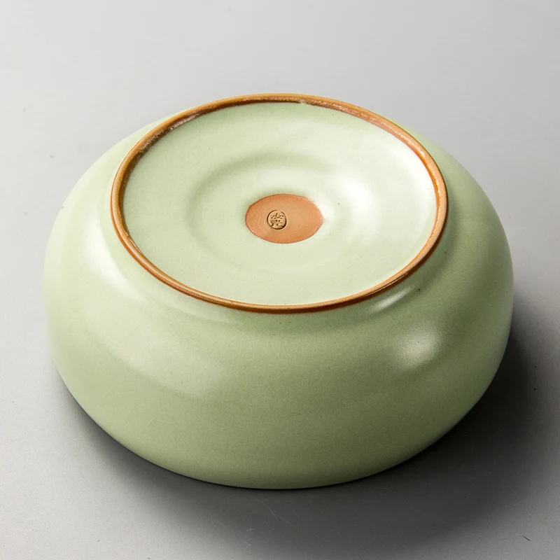 Ru печи для мытья чая большая емкость ручка чаша зеркальная чашка кухонная посуда