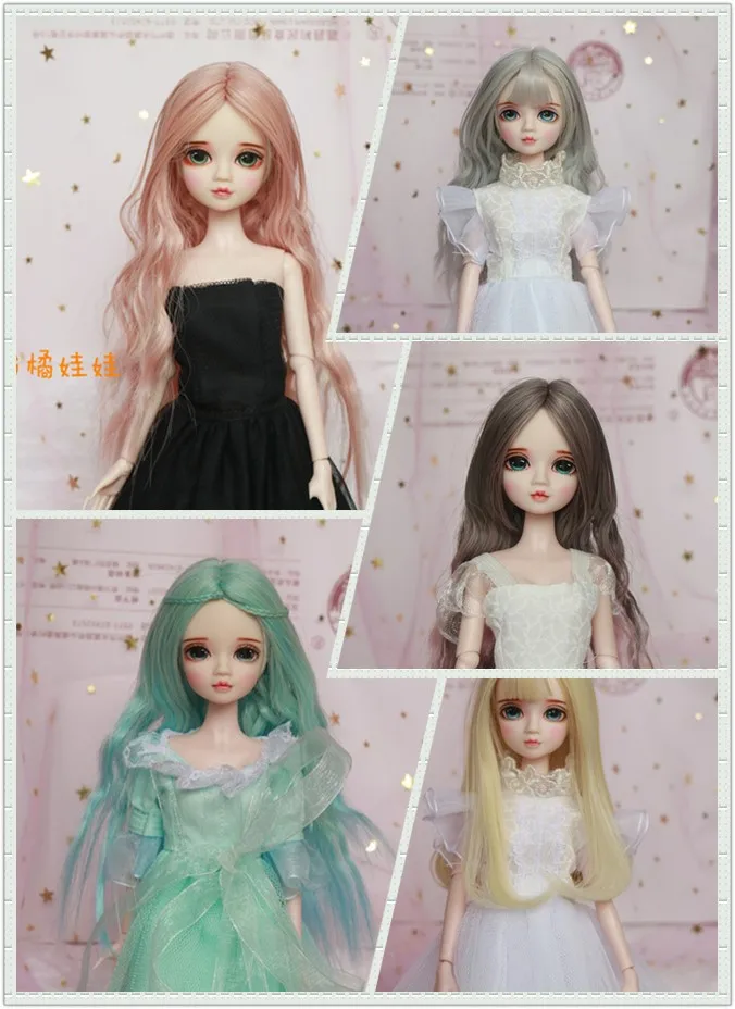 

1/6 30cm BJD Doll Joint Body make up by hand beautiful eyes fashion doll for girl blyth doll