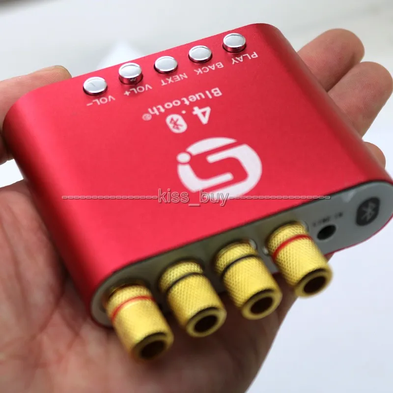 12 В 24 постоянного тока Bluetooth 4 0 TDA7492P NE5532 50 Вт + аудиоприемник цифровой усилитель