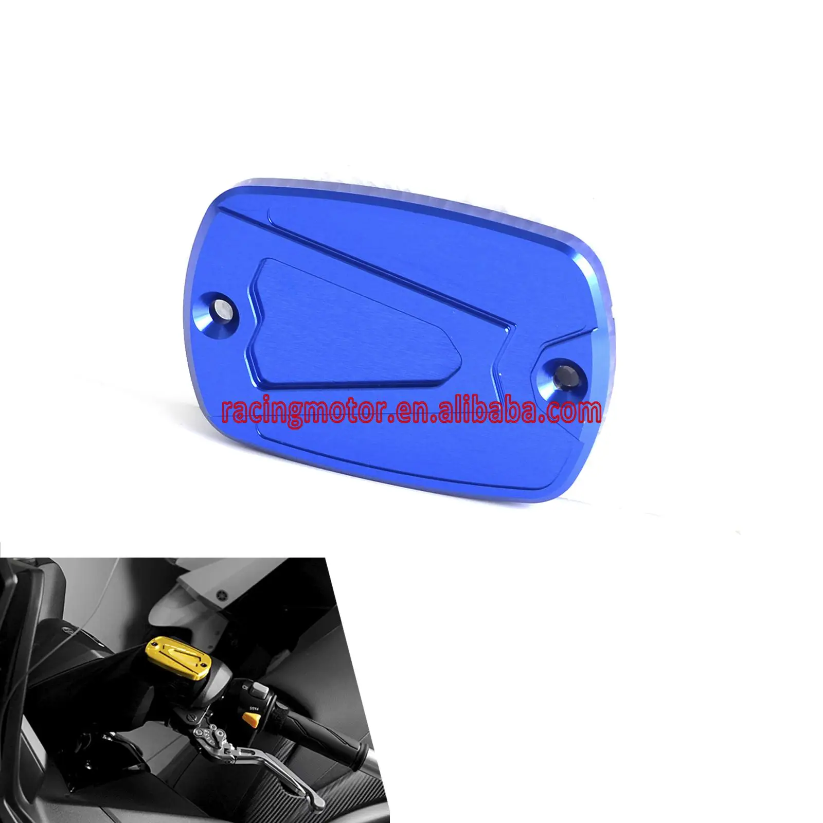 Крышка Резервуара тормозной жидкости CNC для Yamaha T MAX 500 2008 2009 2010 2011|cap types|cap goldcap usa |