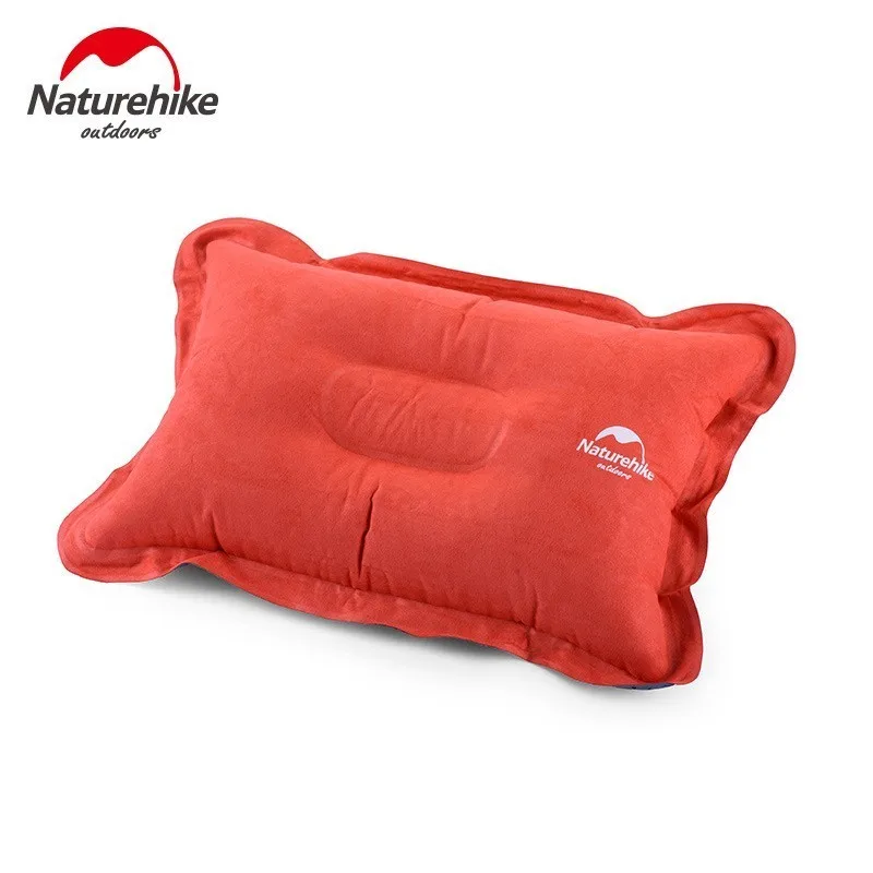 Red Naturehike замшевый коврик для кемпинга на открытом воздухе надувная подушка для путешествий Удобная подушка - Цвет: Red