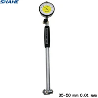 shahe 6 1010 1818 3535 5050 160mm dial indicator dial bore gauge hole diameter measuring gauge 0 01 mm gauge measuring tool