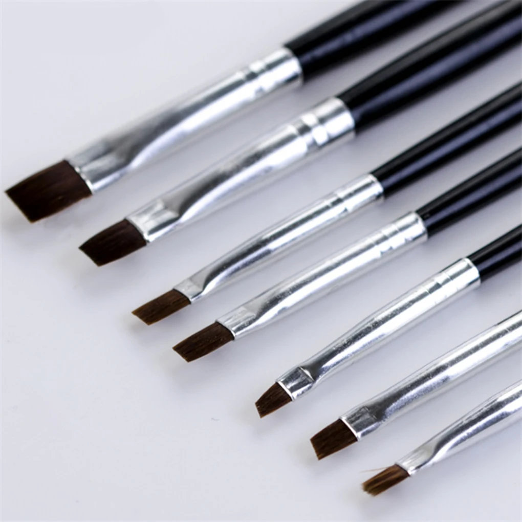 Набор кистей для дизайна ногтей 7 шт./компл. | Красота и здоровье